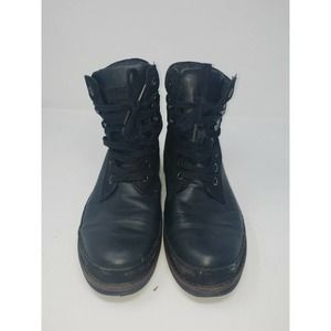 Pajar Canada Earl‎ Flannel-Lined Waterproof Leather Black Boots Size 8.5